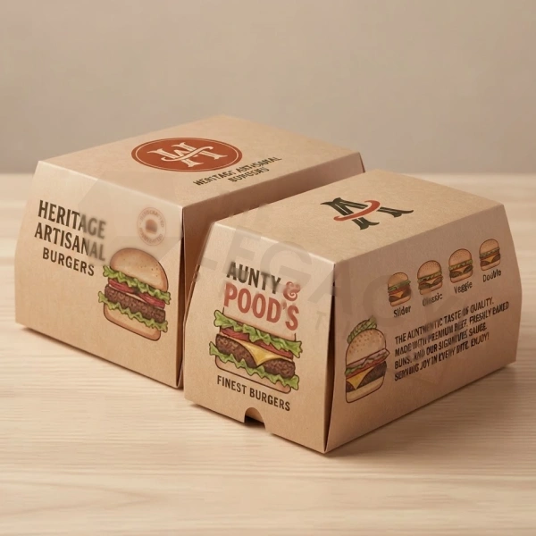 Shipping burger boxes