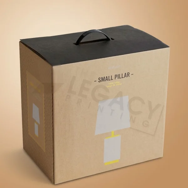 cardboard table lamp packaging box