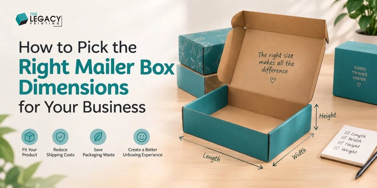 Mailer Box Dimensions