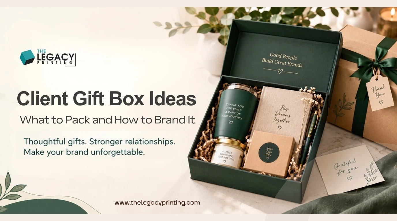 Custom Gift Boxes For Clients: What To Pack & How To Brand