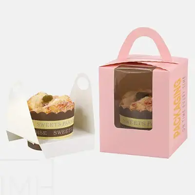 cupcake box with window
