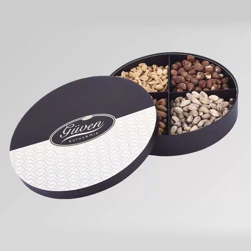 custom round rigid boxes