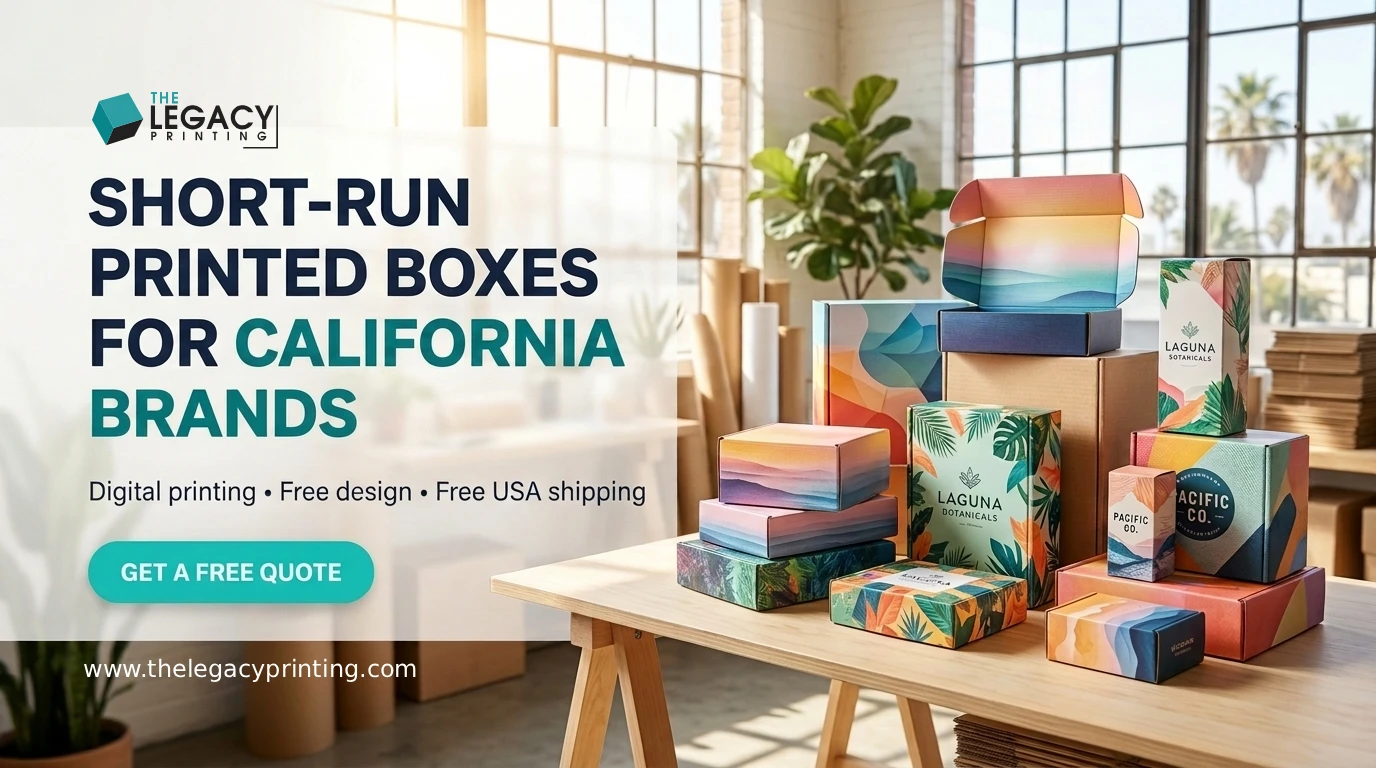 Digitally Printed Boxes In California: Short-run Guide