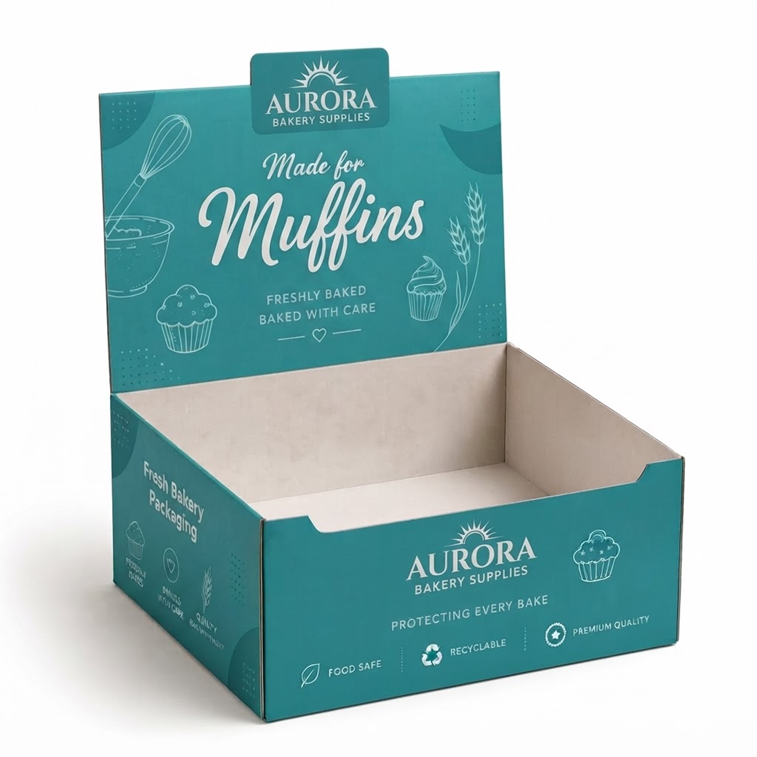 eco friendly muffin boxes