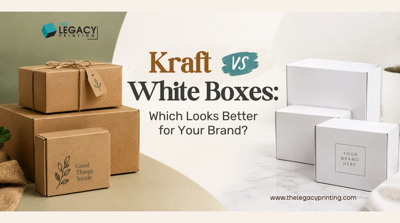 Kraft Vs White Boxes: Which Looks Better For Your Brand?