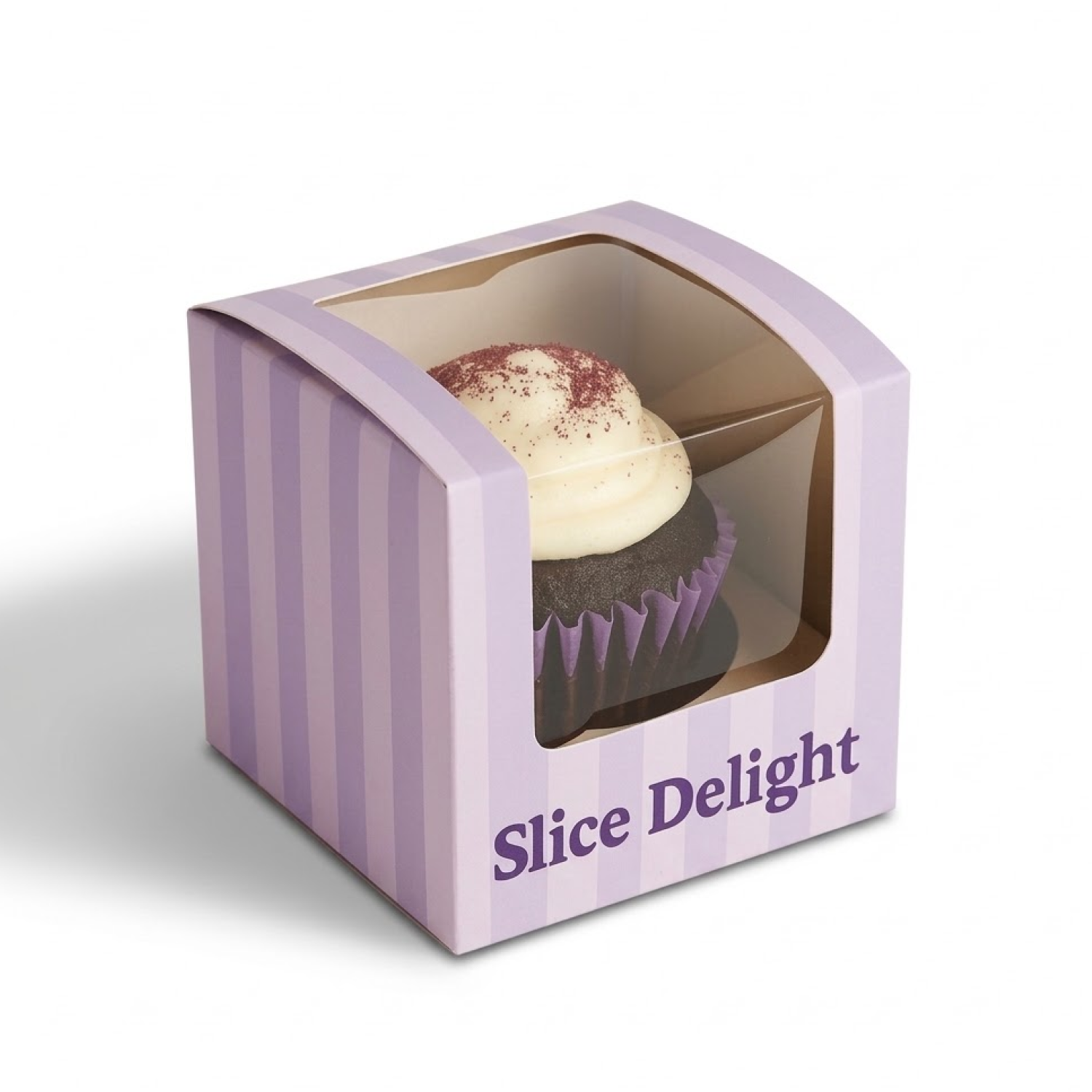 printed cup cake boxes