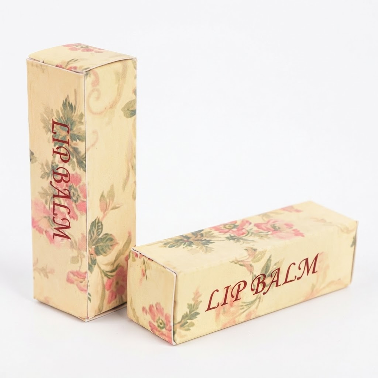 printed lip balm boxes