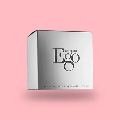 silver foil packaging box