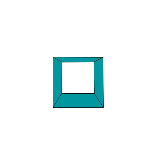 square box with ladder top design ready