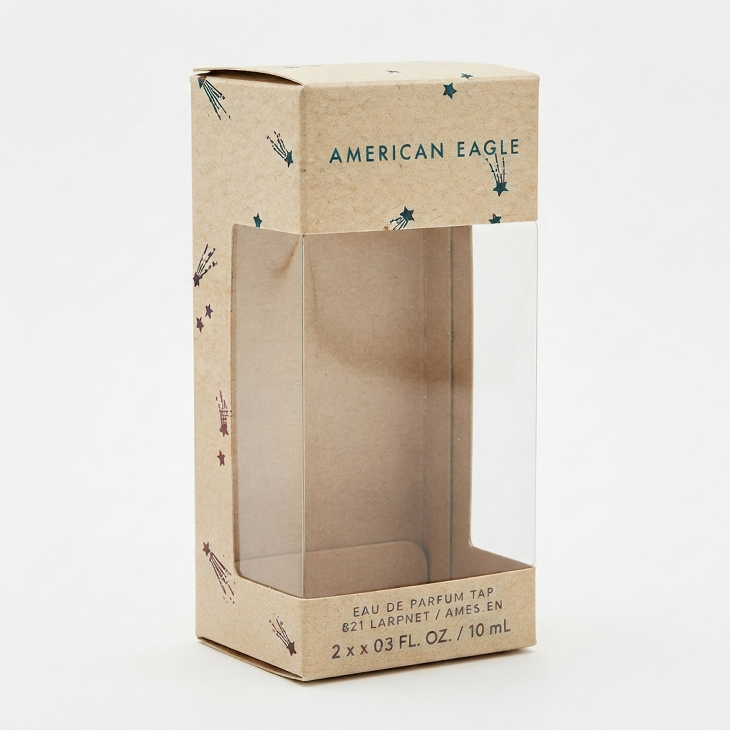 straight tuck with customizable window packaging