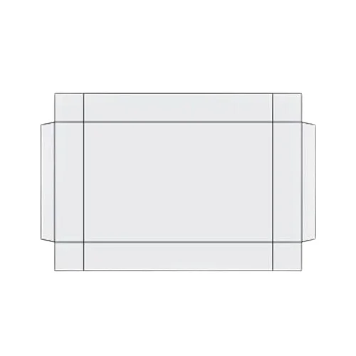 two piece boxes dieline