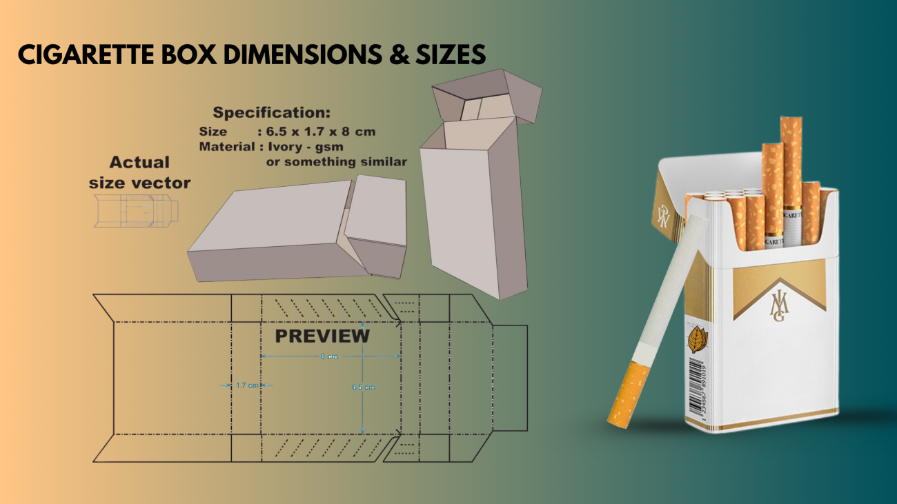 Cigarette Box Dimensions & Sizes: Standard,100's,Slim & more